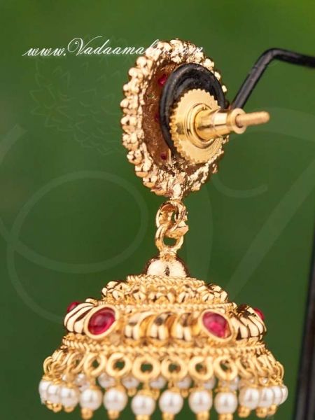 Jhumka Earring Gold Plated Jhumki Kammal Kerala Design Buy Online