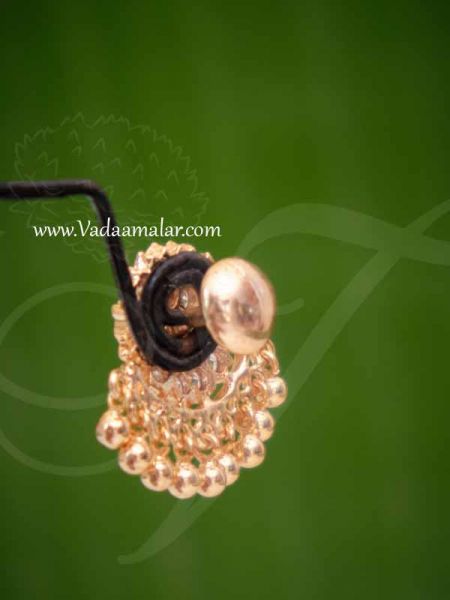 Earring American Diamond With Ruby Stones Indian Design Ear Studs Buy Now