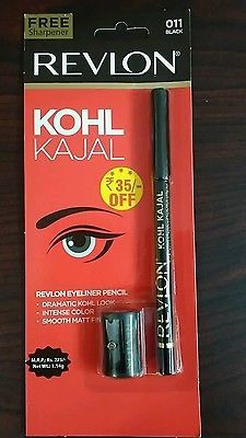 Revlon Kohl Kajal Eye Liner Pencil 1.14 g  (Black - 011)