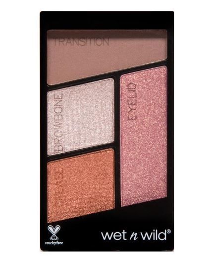Professional 4 color eye make up Wet n Wild branded eye shadow-Stop Ruffling my feathers