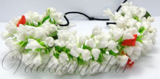 5 Feet Length Sola Wood Strings of Indian Flower Garland Indian Decoration Artificial Mogra Blossom Wedding Paper Jasmine Flower Corkwood