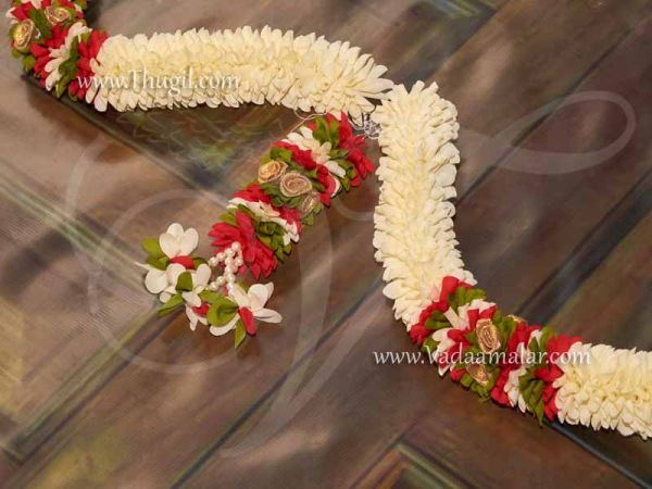 Jasmine Flower Door Decorative Synthetic in Indian Style