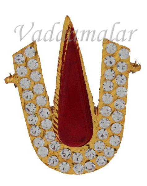 Large Size Vadakalai Vishnu balaji Nama Symbol Jewelry Statue