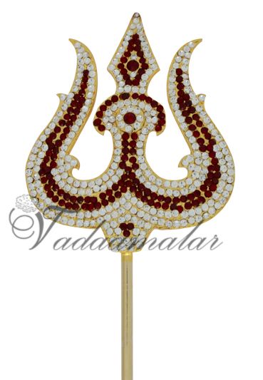Trishul thiri soolam for Amman Shiva Parvathi Metal Symbol weapon Ornament Online