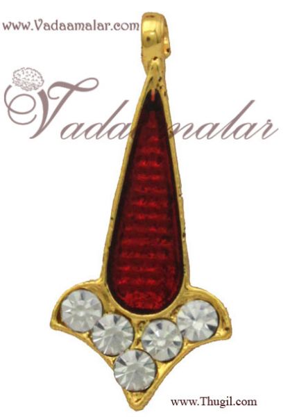 Tilak Tikka Symbol Jewelry Ornament for forehead Statue Hindu Diety Jewellery