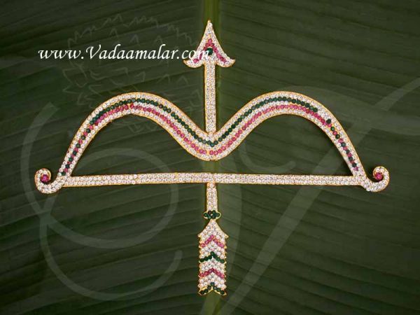 Vil Ambu for Amman Metal Weapon Symbol Jewelry Goddess Ornament Buy Now 9.5