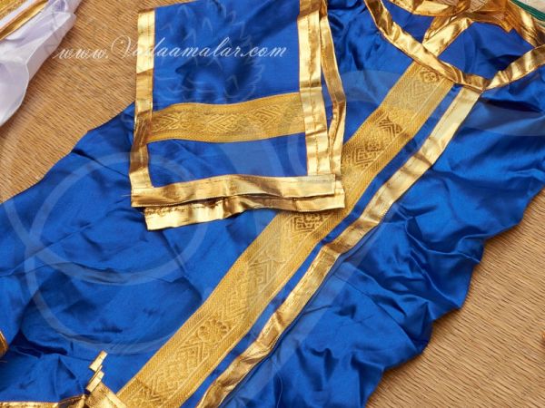 Krishna Ganesha Murugan Murthi Idol Panjakajam Dothi model Costume Dress