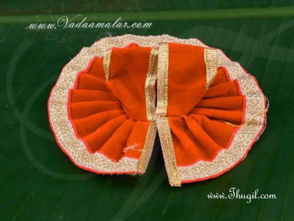 5-6 inch Idol Skirt Pavadai Deities - Dress Your Divine & Temple Altars