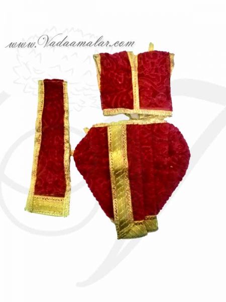 Panjakajam Dothi Krishna Ganesha Murugan Murthi Costume Dress Buy 5