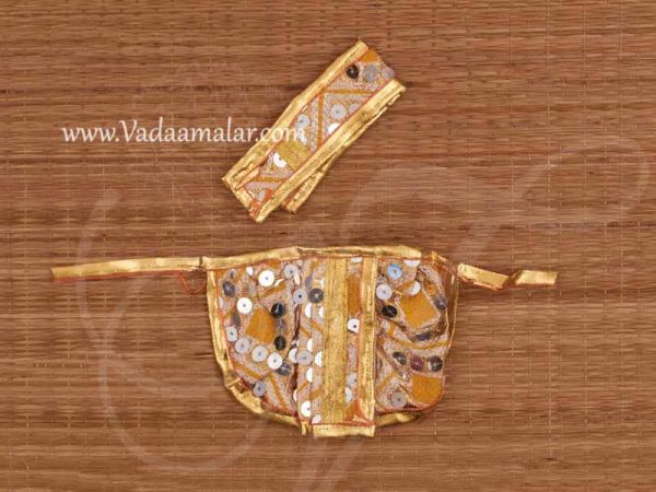 Panjakajam Krishna Ganesha Murugan Murthi Costume Dress 4