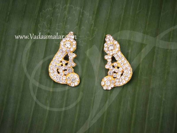 Karna Pathakkam Goddess Ear Studs Earring 2 Inches Buy Now