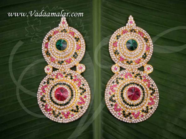 Karna Patham Ear Decoration Jewellery with Stones for Sringhar Buy Now 6