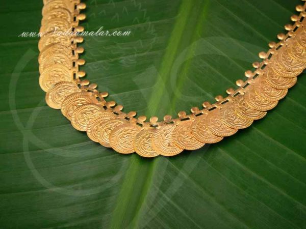 Small Coin Necklace Kasumalai Kasumala Short Lakshmi Buy Now