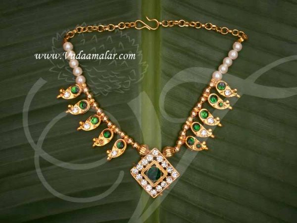 Necklace Small Size Deity Jewellery For Hindu Small Idols Buy Now 5.5 inches