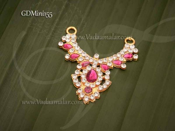 Necklace Small Size Deity Jewellery For Hindu Small Idols Buy Now 1.5 inch