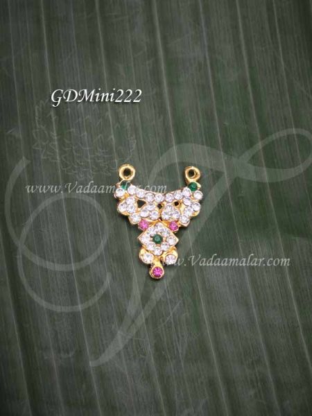 Necklace Small Size Deity Jewellery For Hindu Small Idols 1 inches