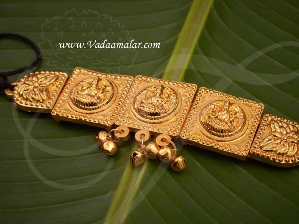 Odiyanam Lakshmi Gold Waist Hip Belt for Statue Buy Now 