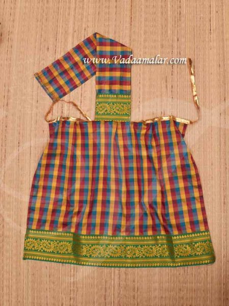 5 Multi Colour Skirt Pavadai Dress Amman Durga Devi Shakthi Idols Staues Buy Now