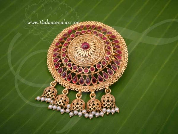 Antique Design Hairclip Ornament For Indian Design Hair Bunclip Wedding Buy Now