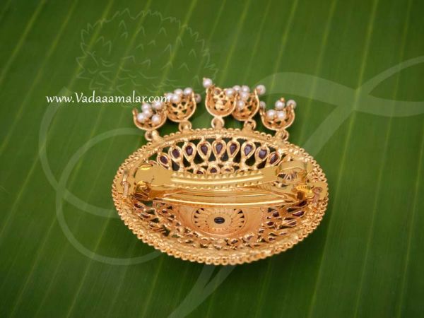 Antique Design Hairclip Ornament For Indian Design Hair Bunclip Wedding Buy Now