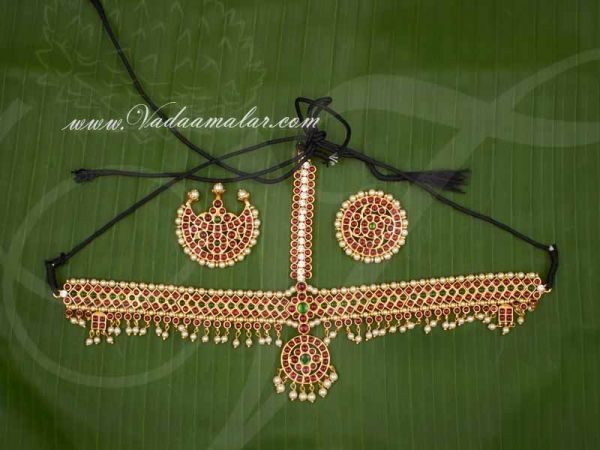 MangTika jewelery Kemp Temple Jewellery Design Sun Moon Chanthran Sooriyan