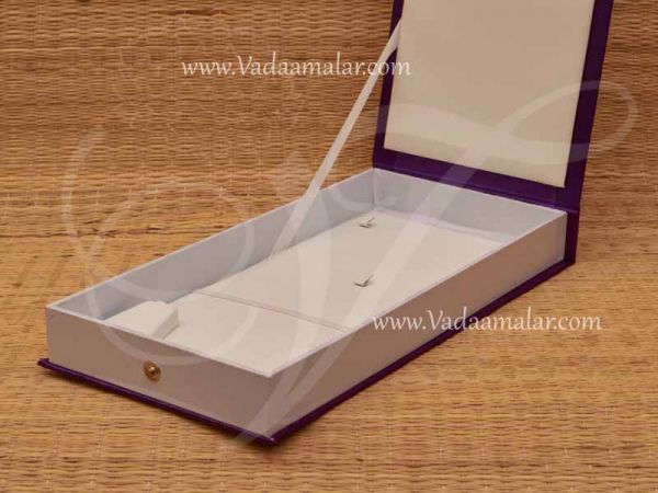 Jewel Box Buy Purple Haram Jewellery Set Box for Women for Sale