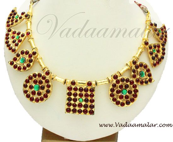 Bharatanatyam necklace jewellery mohiniyattam jewelry 