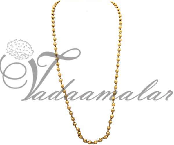 Gold plated Long Chain everyday simple kodi 