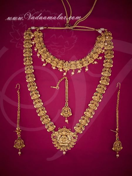 Semi Bridal Set Lakshmi Design Jewellery Set for Women Available online