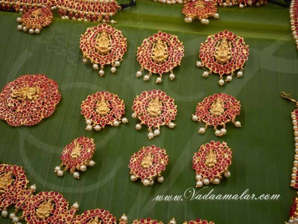 Lakshmi Design Wedding Bridal Jewellery South Indian Barathanatyam Dance Set Buy Online 