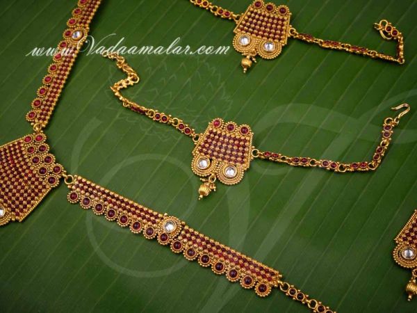 Bridal Jewellery Antique Design Indian Wedding Set Buy Now