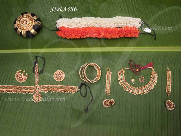Bharatanatyam Kuchipudi Jewels Dance Set Available at Best Price - Medium size