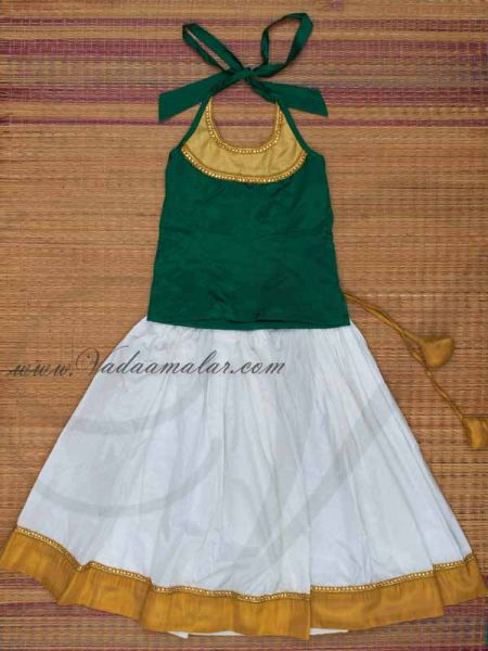 24 Size Kerala Style Girls Pattu Pavada Pavadai Chatta chattai ready in stock buy