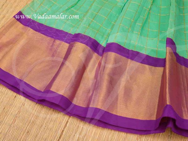 Pavada Chatta Childrens South Indian Costume Skirt Blouse Buy Now - Size 24