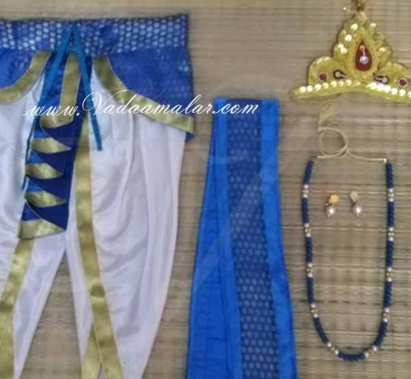 Krishna Costume with Accessories India Fancy Dress Kids Costumes KrishnaCostume Buy Online