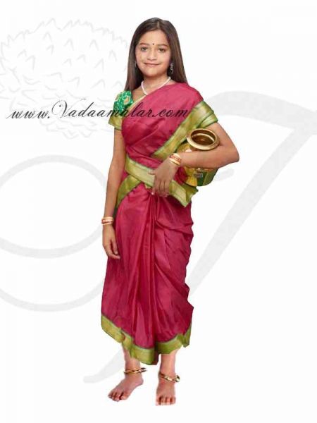 30 Size Karakattam Costume South Indian Folk Dance Dresses Available Online