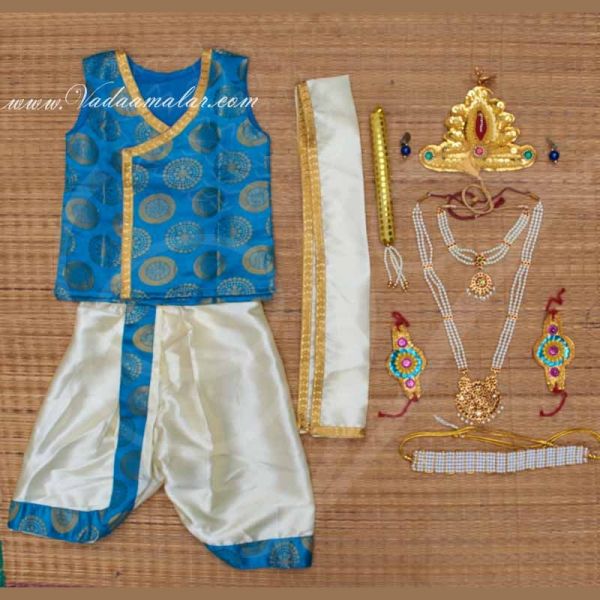 Fancy Krishna Dress for Baby and Boys with Accessories KrishnaCostume Buy Online