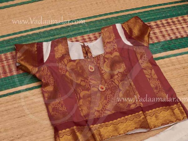 Skirt Blouse Childrens Costume South Indian Pavada Pavadai Chatta