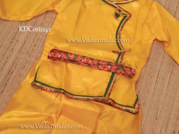 Indian Kids Dress Dance Costume Boys Mens Folk Style Ready in Stock Buy Online - 16 Size 