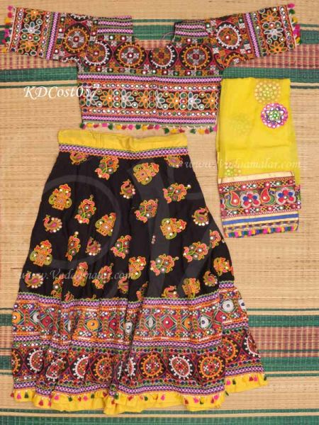 Rajasthani Girls Skirt Blouse India Indian Dance Lehenga Choli Costume Size - 40
