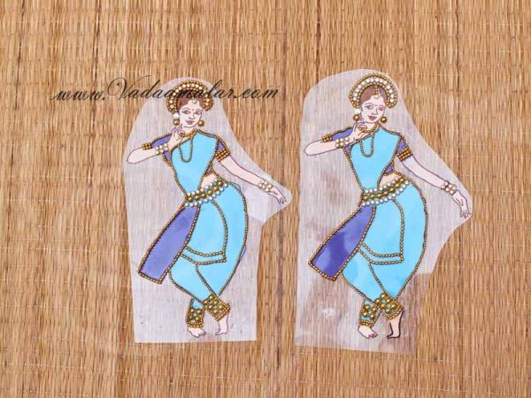 Odissi Dance rangoli Kolam Decoration Designs buy now 1 piece