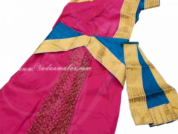 38 size Ready Bharatanatyam and Kuchipudi Pant Blouse Dance Costumes