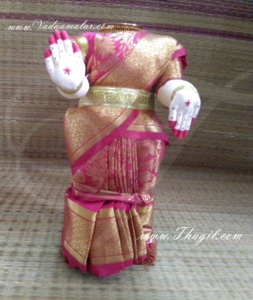 13.5 inches Goddess Lakshmi VaraLaksmi Idol for Pooja Vratam Doll Buy Now