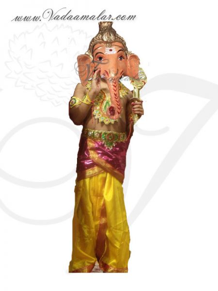 Lord Vinayaga Ganesha Indian India God Fancy Dress Costume