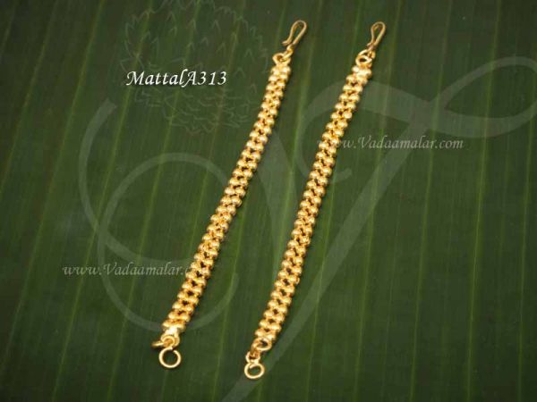 Mattal Khan Chain Extension matti Ear to Hair Chain 4.5 inches