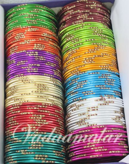New Indian Bollywood Hand Made 10 Piece Bangles Set multi colour 