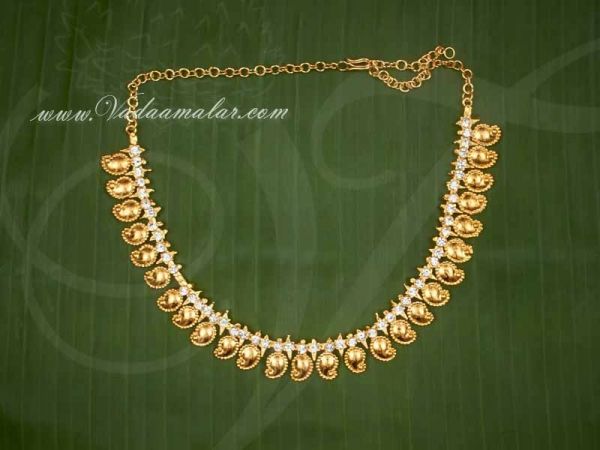 Mangamalai Mango Necklace Short Long Set Indian Jewellery Buy Now