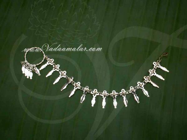 Nath Jewelry Indian Nose Ring Nath Imitation Dance Costume Jewellery - piercing not required
