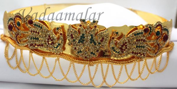  Waist Belt India Hip Chain Oddiyanam Kamarband Indian bridal accessory