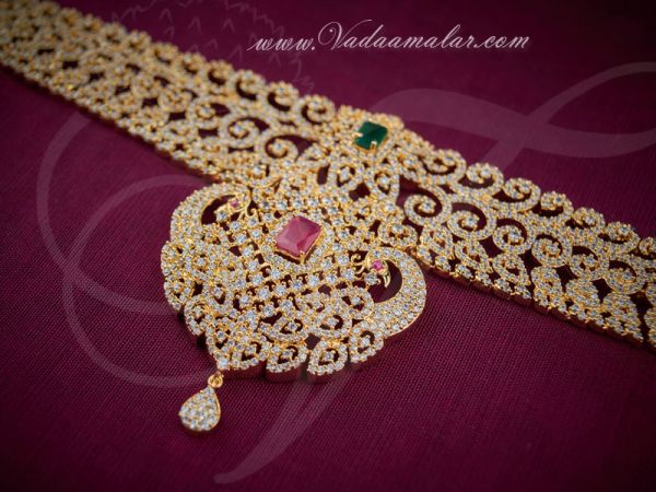 1 gram gold waist belt online india Vadanam kamar patta Waist Hip Buy now